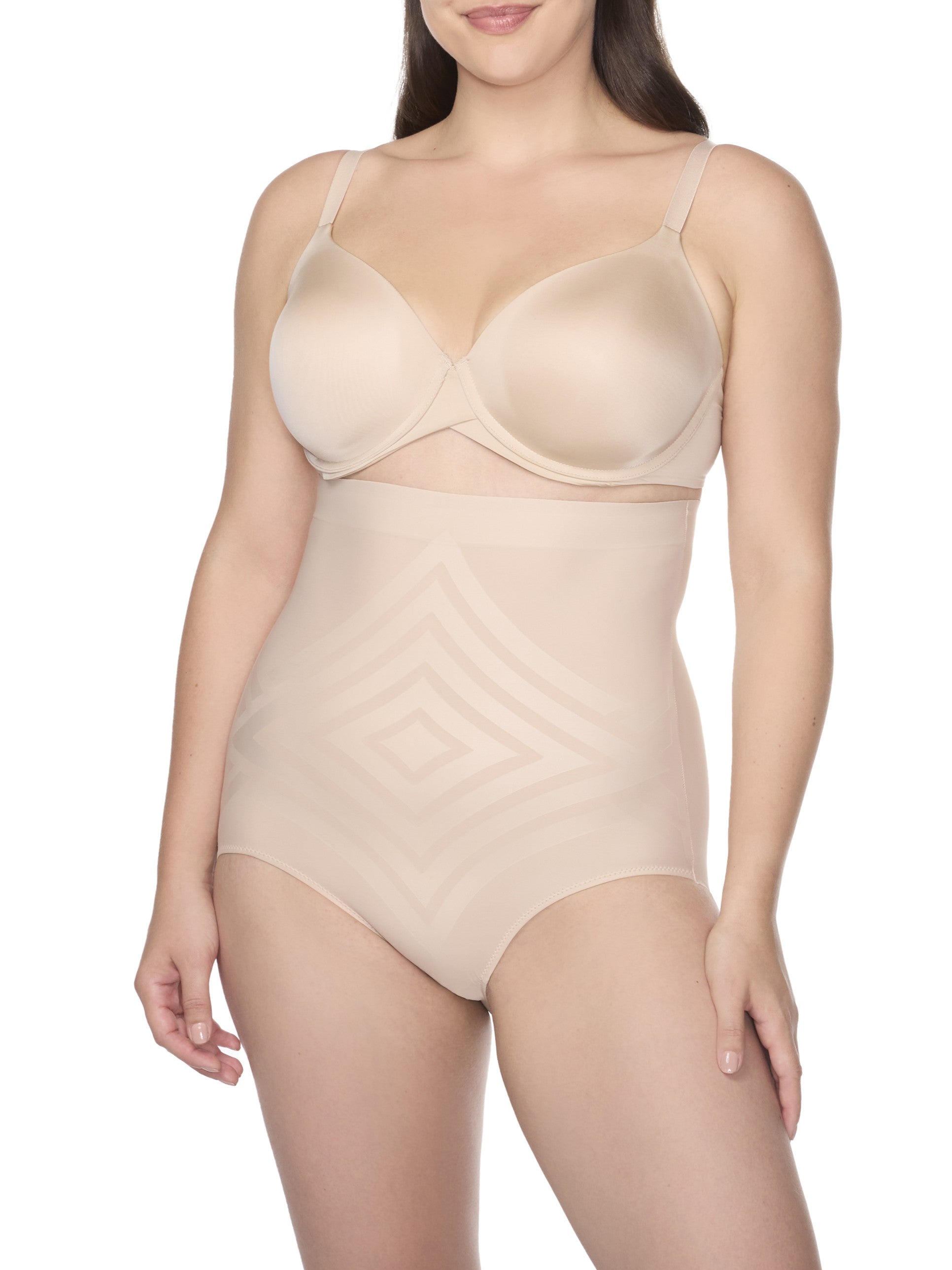 Slip modellante a vita alta con tecnologia di stampa LYCRA FitSense®